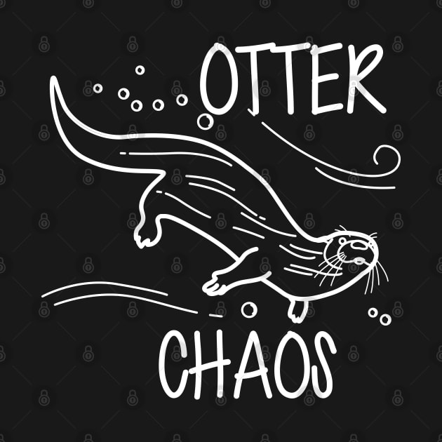 Otter Chaos by KC Happy Shop