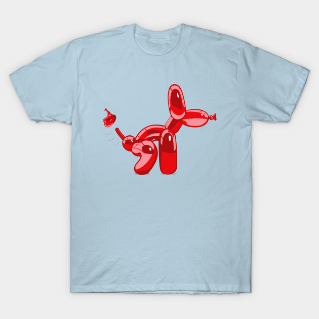 Poop Balloon Dog - Balloon Animal - T-Shirt