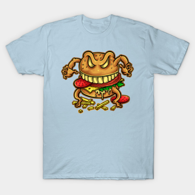 hamburger t shirt