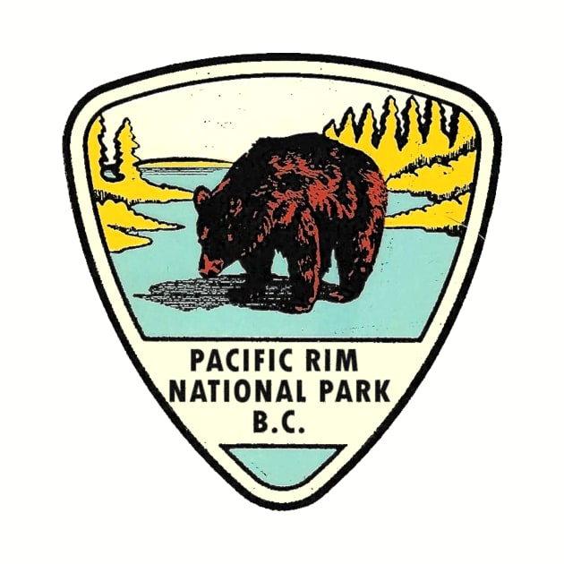 Pacific Rim National Park BC Vintage by Hilda74