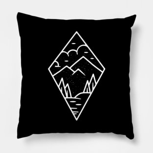 Mountain diamond Pillow