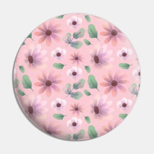 Pastel Colors water color floral pattern Pin