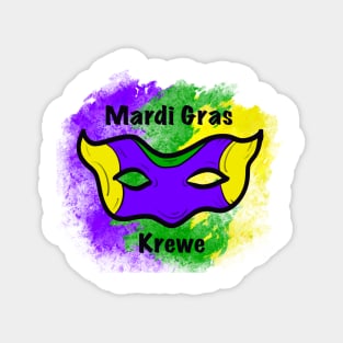 Mardi Gras Krewe Magnet