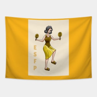 ANIME GIRL MBTI  ESFP Tapestry