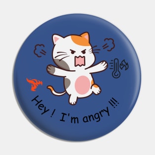 Hey i'm angry Pin