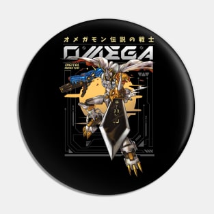 Omegamon Digimon Pin