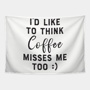 I miss coffee Tapestry