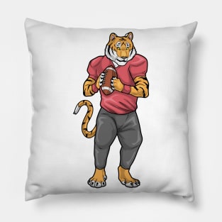 Tiger American Football Pillow