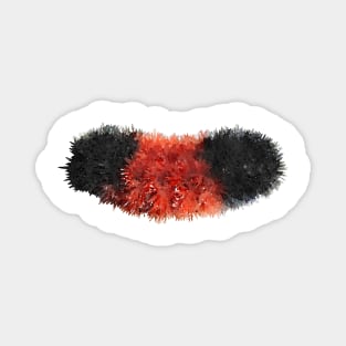 Woolly Bear Caterpillar Fuzzy Magnet