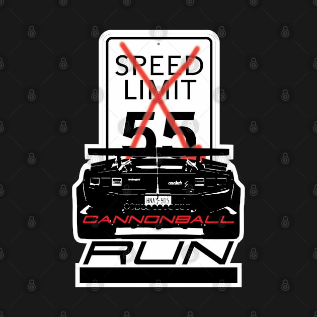 Cannonball Run by Robot Art