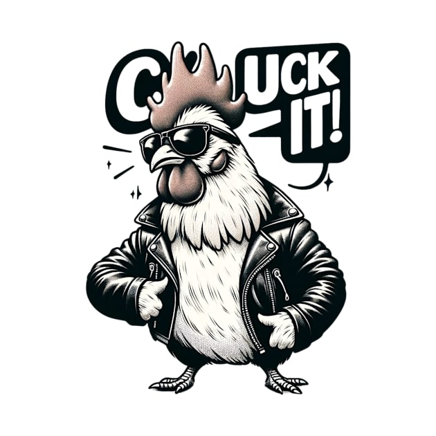 Cluck It T-Shirt by FUNNY LIFE