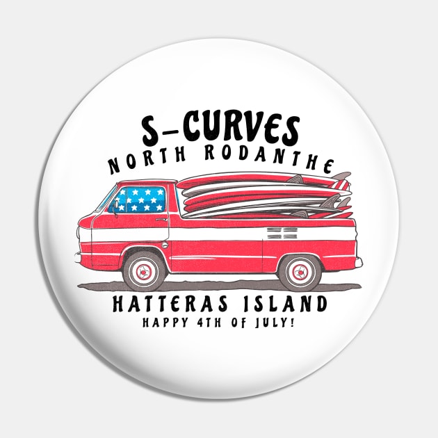 S-Curves Rodanthe, NC Summer Sunglasses on the Fourth Pin by Contentarama