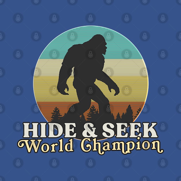 Retro Bigfoot Hide & Seek World Champion #2 by DankFutura