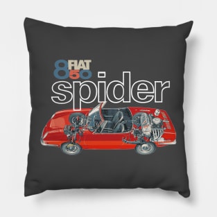 Fiat 850 Spider Pillow
