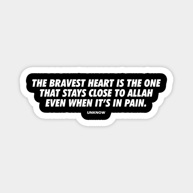 Islam Quotes Magnet by Hason3Clothing