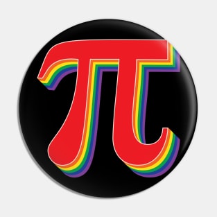 Rainbow Pi π Pin