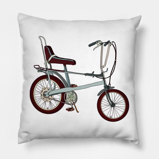 70's Children's Bicycle Pillow by DiegoCarvalho