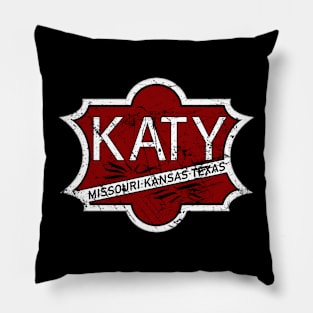 Vintage The Missouri–Kansas–Texas "The Katy" Railway Pillow