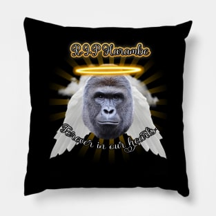 R.I.P Harambe Pillow