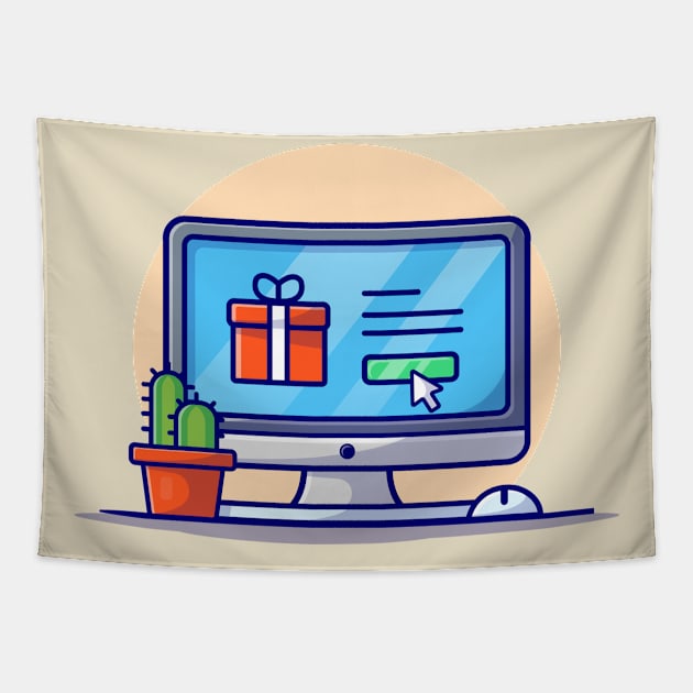 Online Shopping Tapestry by Catalyst Labs