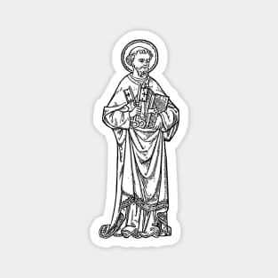 St. Peter - white bkg Magnet