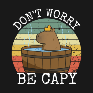 Don't Worry Be Capy T-Shirt