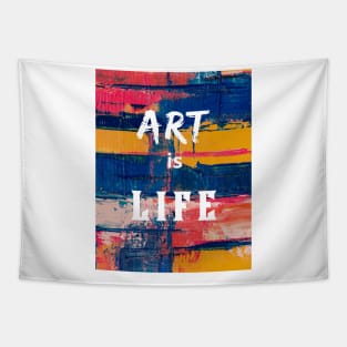 Live the Art Life Tapestry