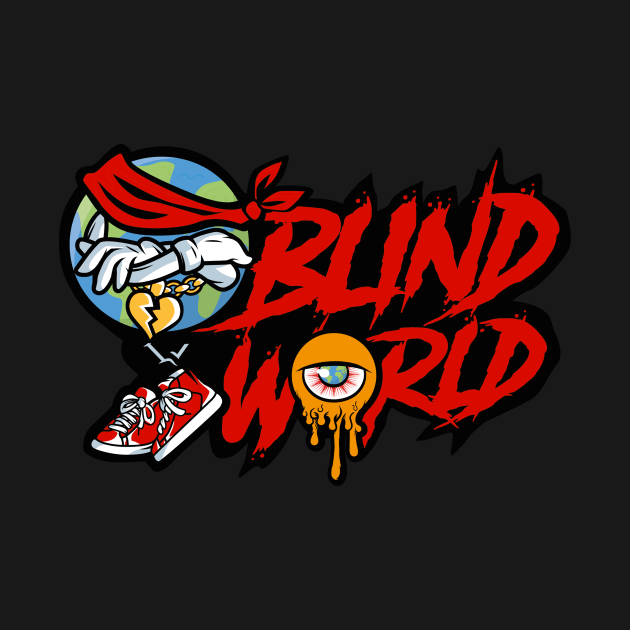 "Blind World" Progeny Tee by S&M Co. by Saints & Martyrs Co.