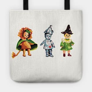 The Cowardly Lion, Tin Man, and the Scarecrow Tote