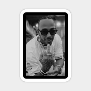 Lewis Hamilton Photo Magnet