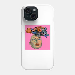 Face With Flowers #6a Phone Case