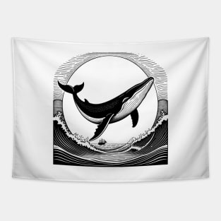 Humpback Whale in the Ocean Tapestry