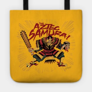 Eagle Warrior Aztec Samurai Tote