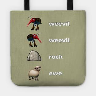 Weevil Weevil Rock Ewe Tote