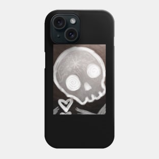 Time Skull Phone Case