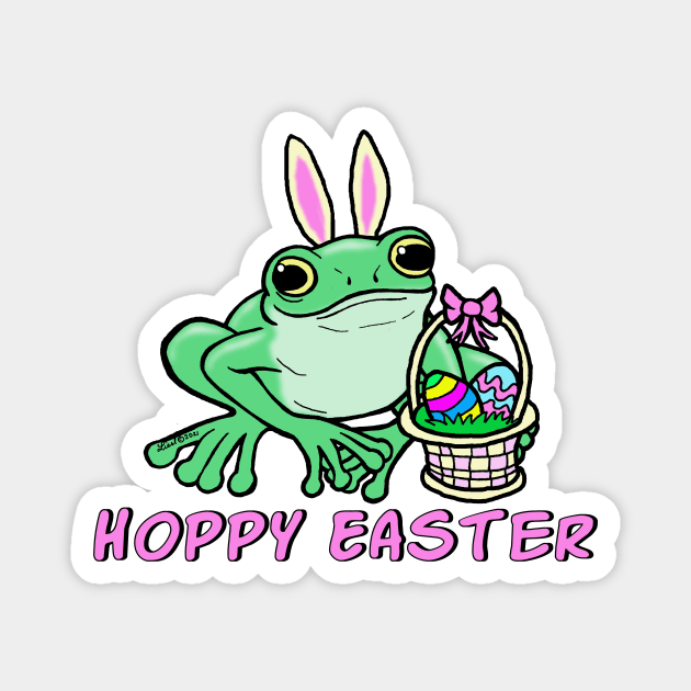 Hoppy Easter Magnet by HonuHoney