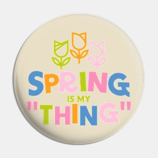 Spring Colors Pin