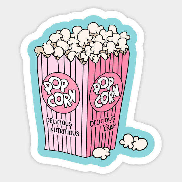 Как нарисовать попкорн