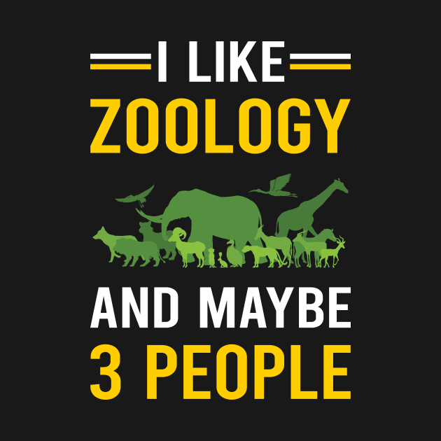 3 People Zoology Zoologist by Good Day