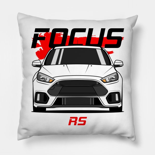 Ford Focus RS MK3 Pillow by RacingSize