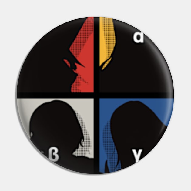 All The Main Characters In The Eminence In Shadow Anime In A Cool Black Silhouette Pop Art Design With Their Names Symbol In Colorful Background Pin by Animangapoi