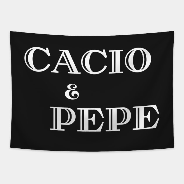 Cacio e pepe Tapestry by Rubi16