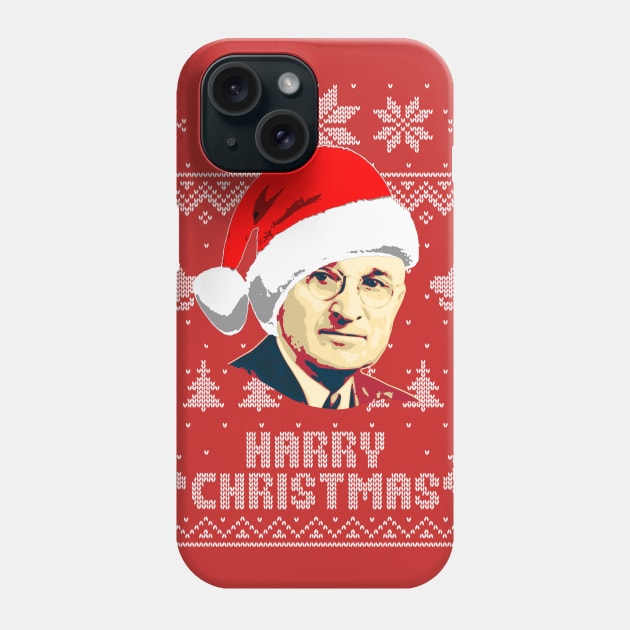 Harry S Truman Harry Christmas Phone Case by Nerd_art