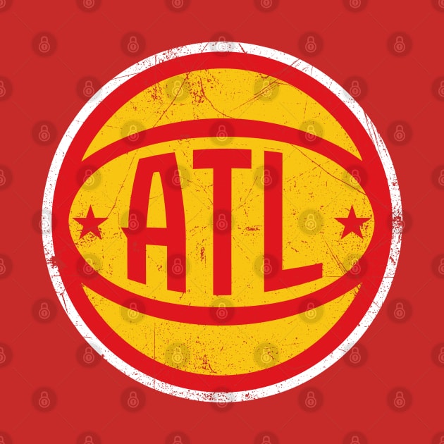 ATL Retro Ball - Red by KFig21