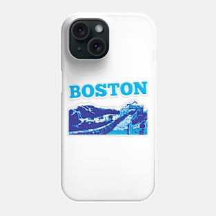 Fake views: The Great Wall of Boston Phone Case