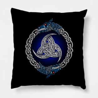 TRIPLE HORN OF ODIN 2 (Dragon) Pillow