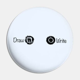 Life is Strange: Draw vs Write Pin