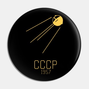 Sputnik 1957 Soviet Satellite Pin