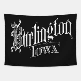 Vintage Burlington, IA Tapestry