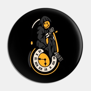 Smiley reaper Pin